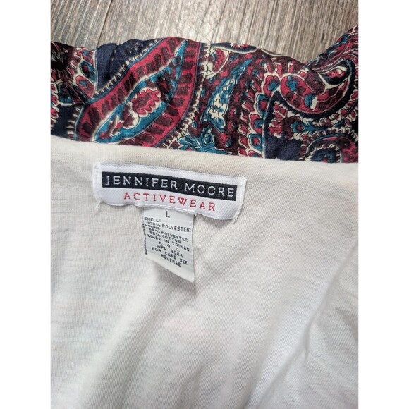 Vintage 80s Windbreaker Track Jacket By Jennifer Moore - Picture 9 of 10